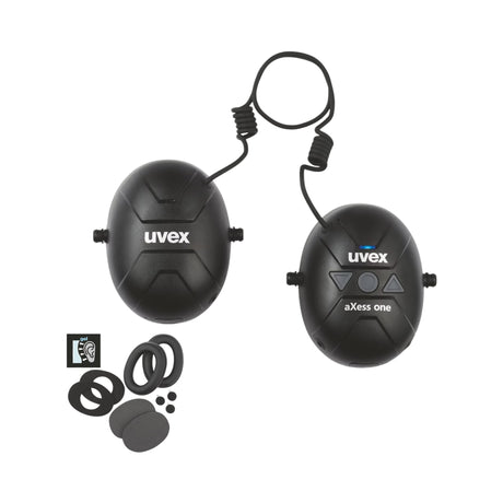 Uvex Hørselvern Bluetooth aXess one m/gelputer